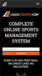 Mobile Screenshot of leagueathletics.com